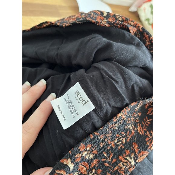 seed heritage Floral MIDI Skirt Size 8 - Picture 3 of 6